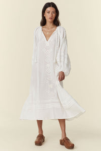 Sandbar Gown // White