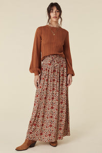 Lady Untamed Maxi Skirt // Tea Leaf