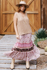 Lady Untamed Strappy Maxi Dress // Lavender
