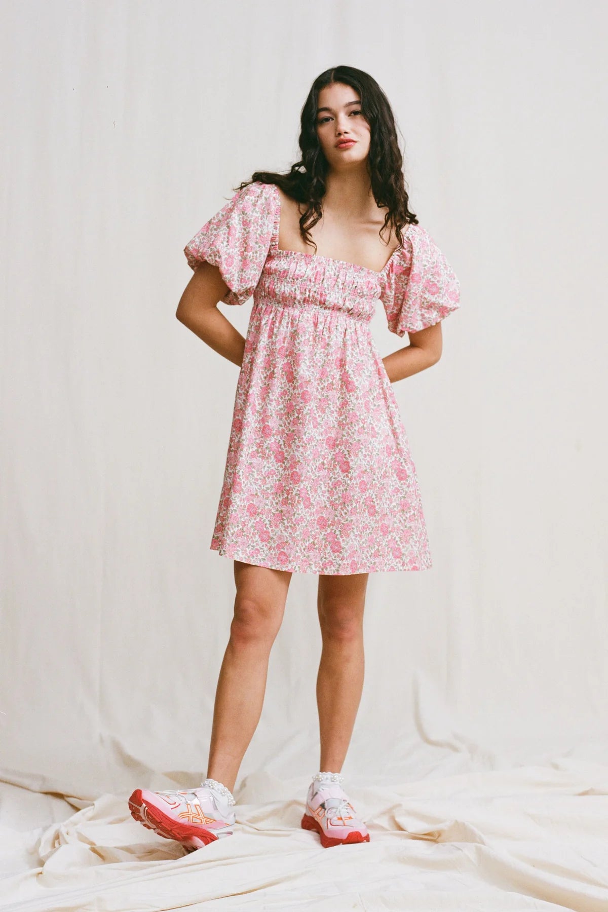 Ella Mini Dress // Pink Dahlia