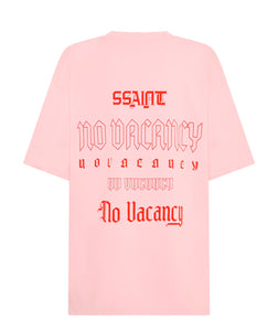 No Vacancy Tee Pink