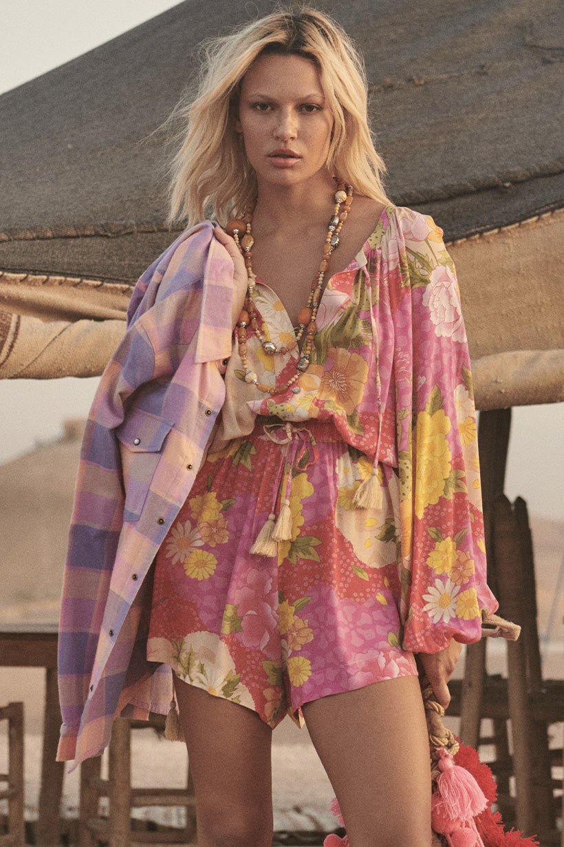 Joshua Tree Romper // Candy
