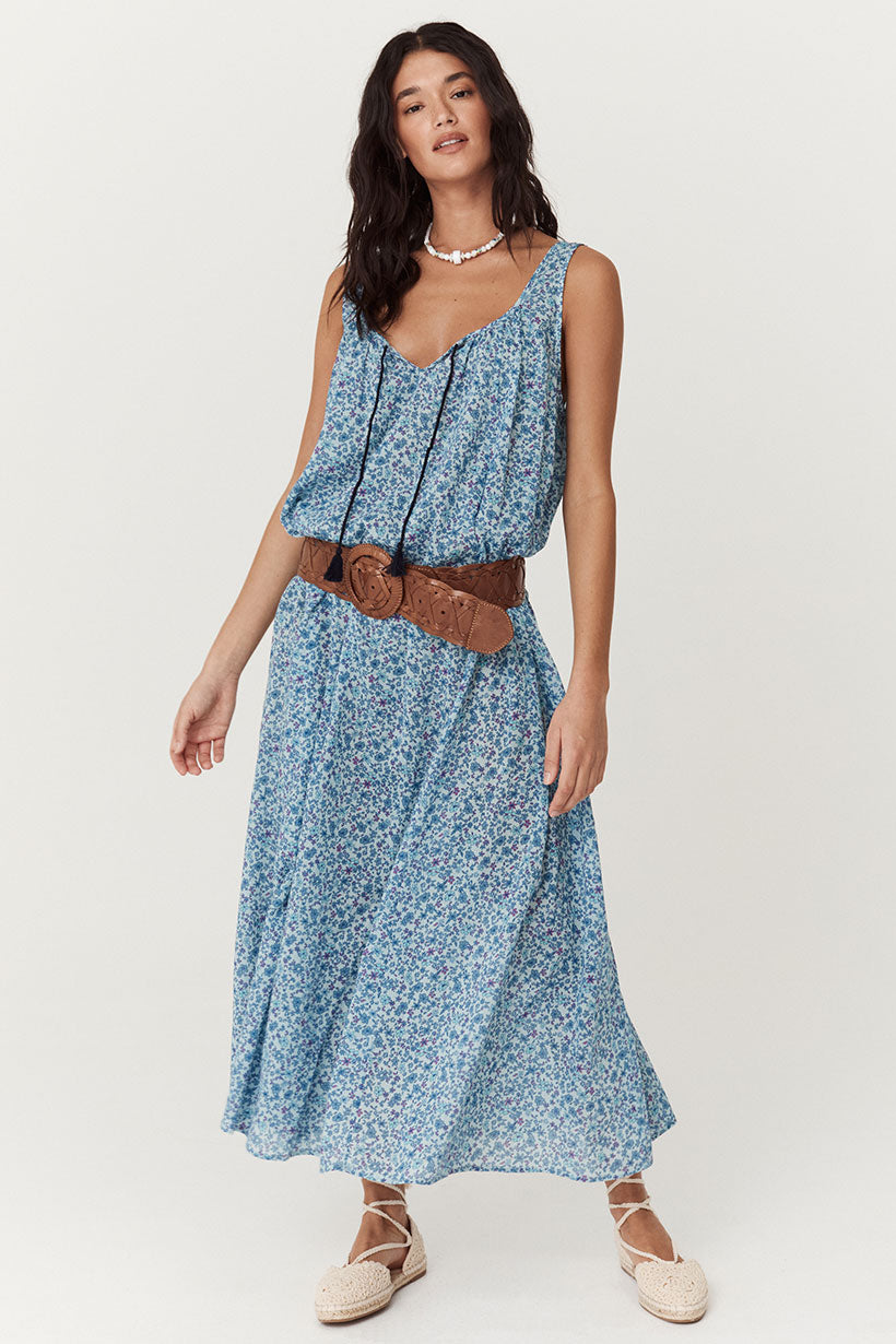 Love Jetty Sundress // Blue Nirvana