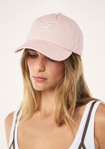 Heads up cap in Chalk Pink