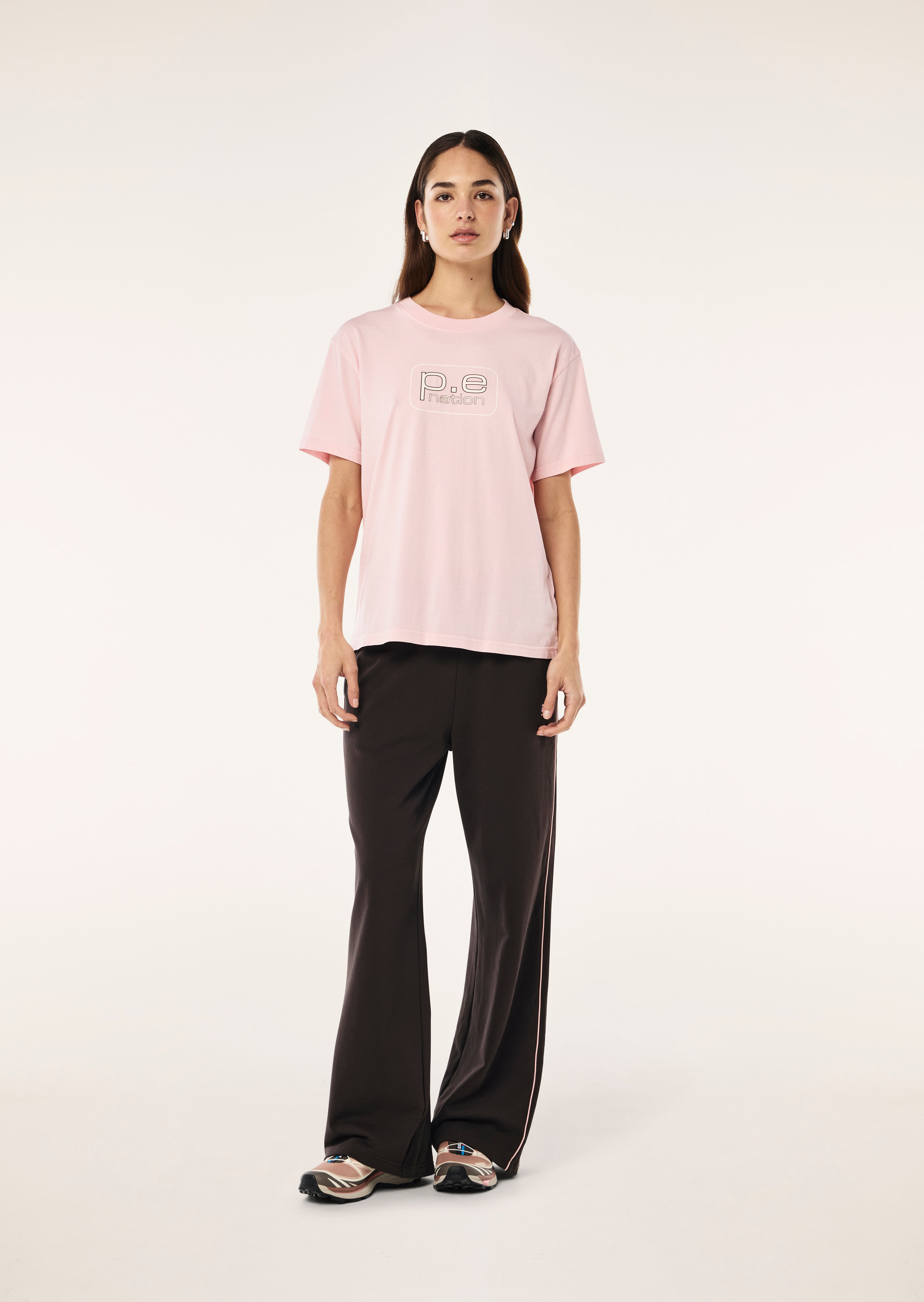 Flux Tee // Chalk Pink