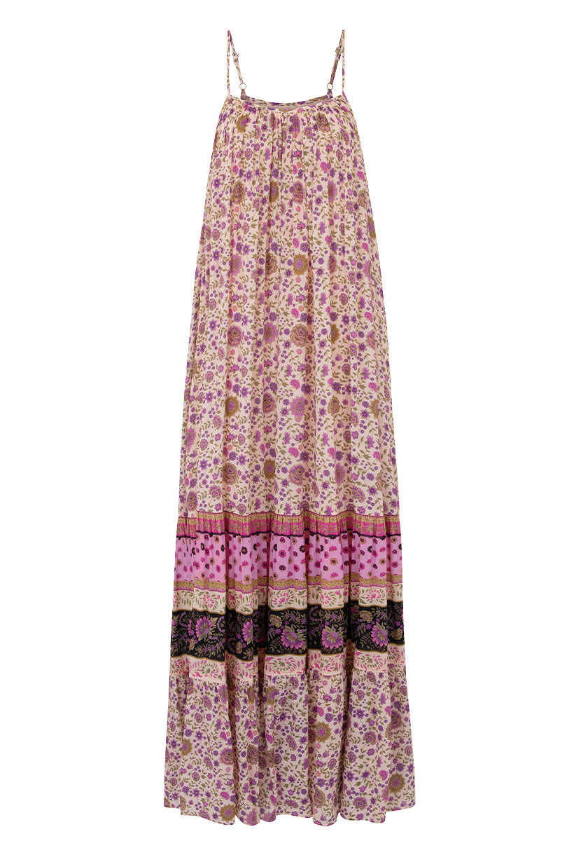 Lady Untamed Strappy Maxi Dress // Lavender