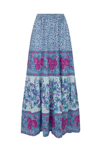 Love Jetty Maxi Skirt // Blue Nirvana