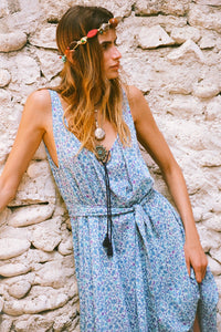 Love Jetty Sundress // Blue Nirvana