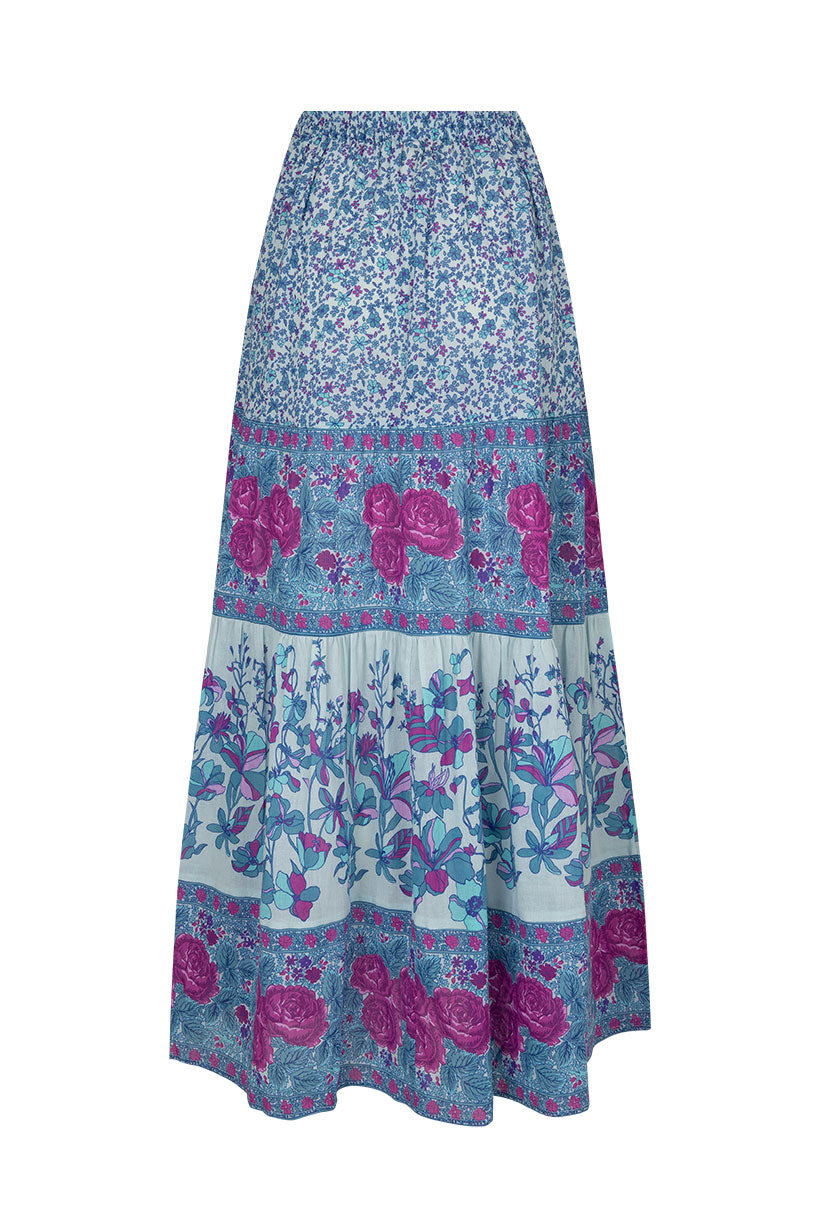 Love Jetty Maxi Skirt // Blue Nirvana