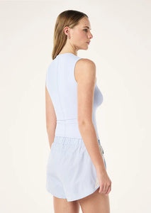 Foundation Muscle Tank // Heather Blue