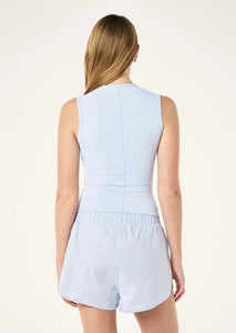 Foundation Muscle Tank // Heather Blue