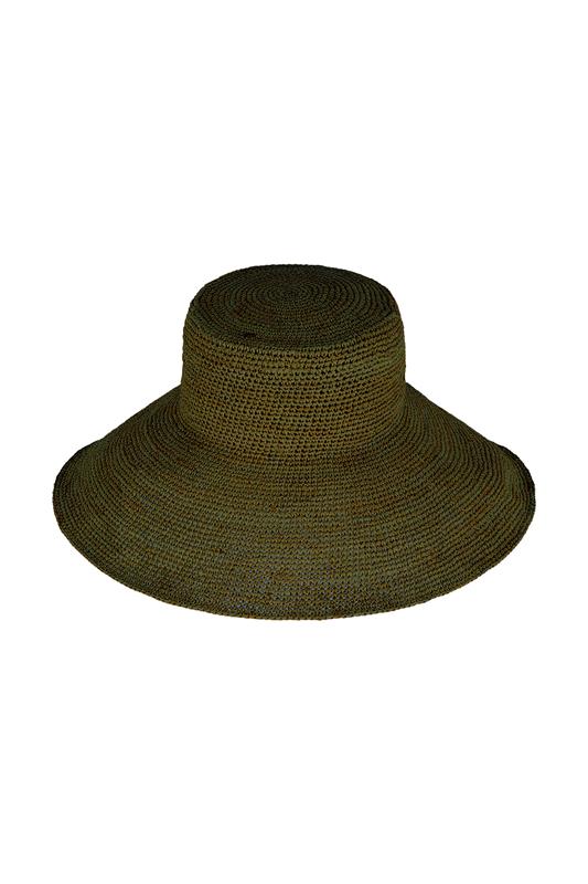 Wide Brim Hat // Olive