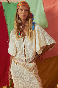 Free Love Lace Crop