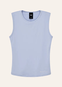 Foundation Muscle Tank // Heather Blue