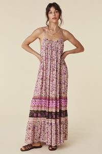 Lady Untamed Strappy Maxi Dress // Lavender