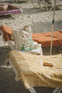 Pomelia Towel // Retro Sun