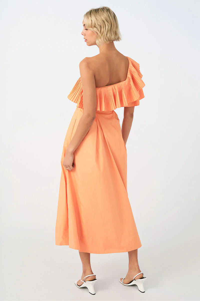 Bliss Midi Dress // Soft Orange