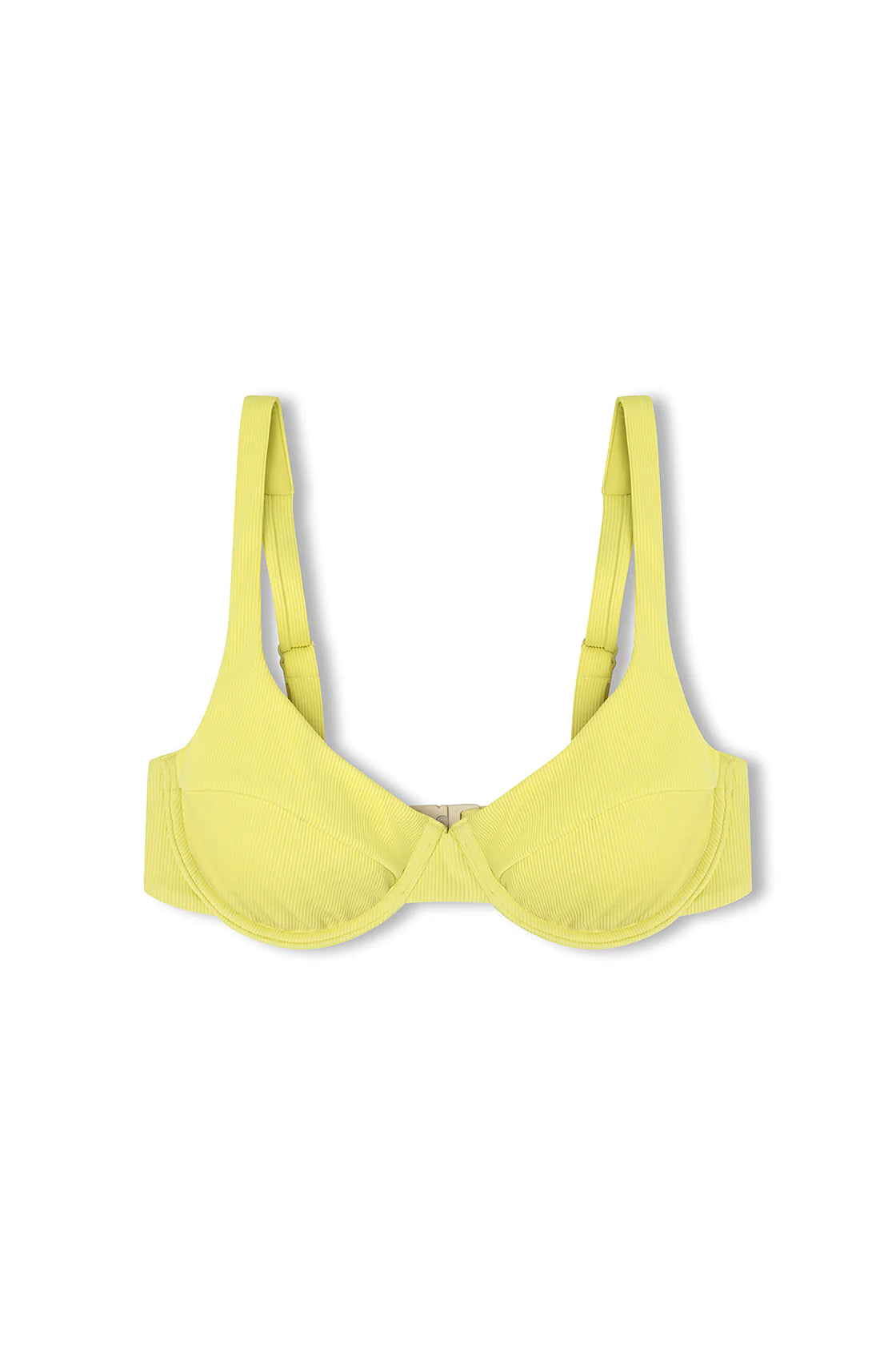 Citrus Rib Bra Cup // Citrus