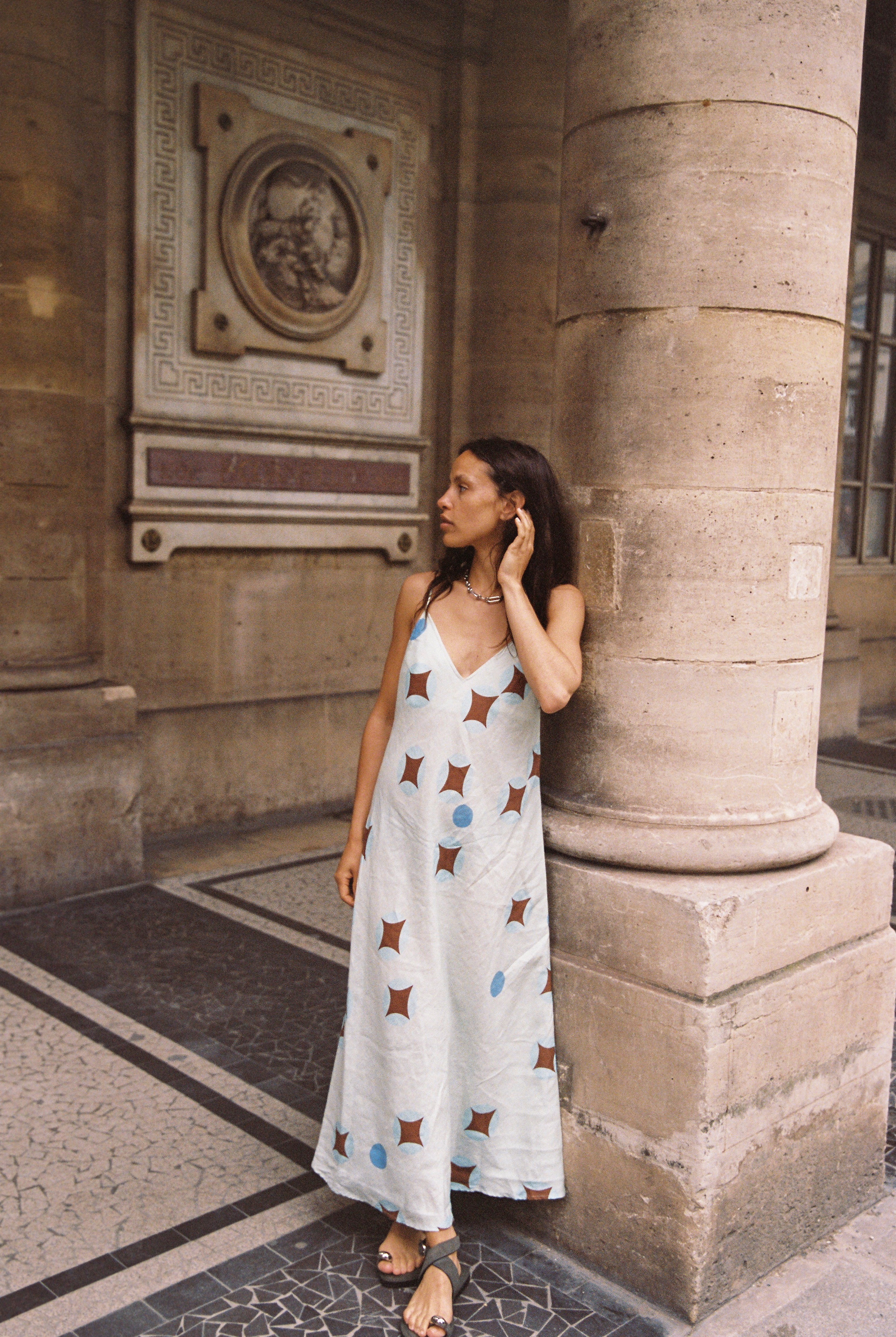Aquarius Daje Slip Dress