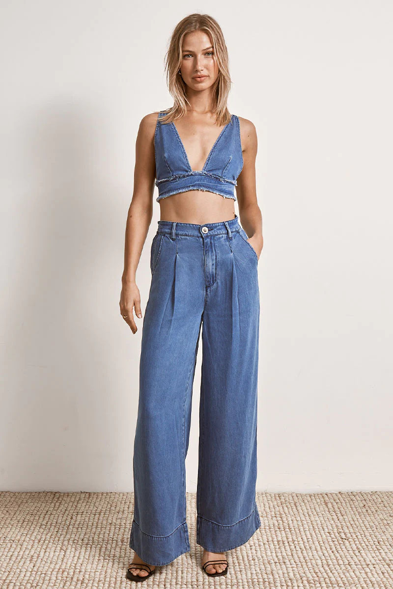 Oydessy Crop // Denim