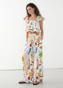 Vacation Pants // Day Dream Print