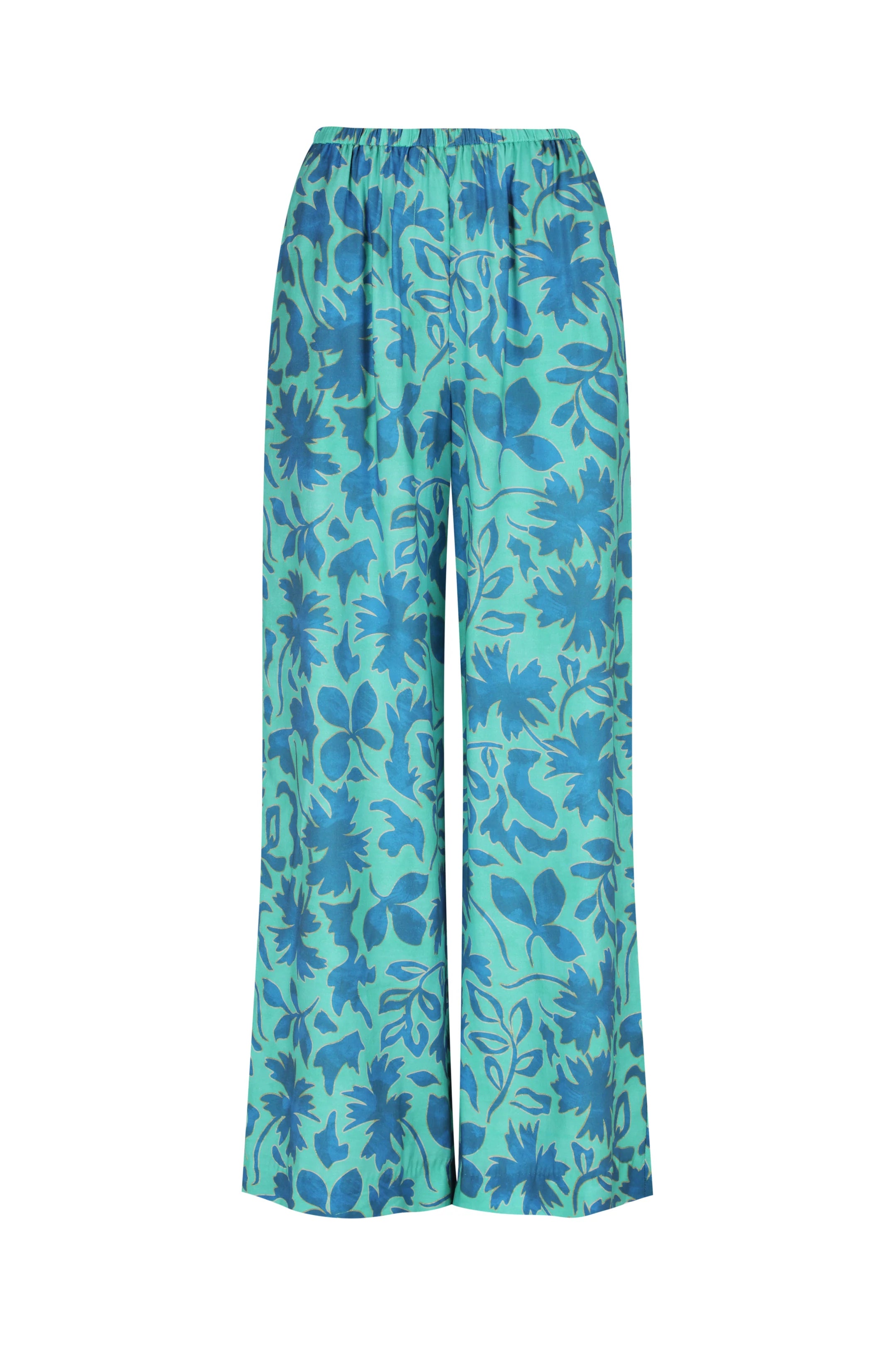 Crusader Pant Aqua Leaf