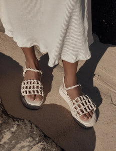 Loop Sandal // Cream