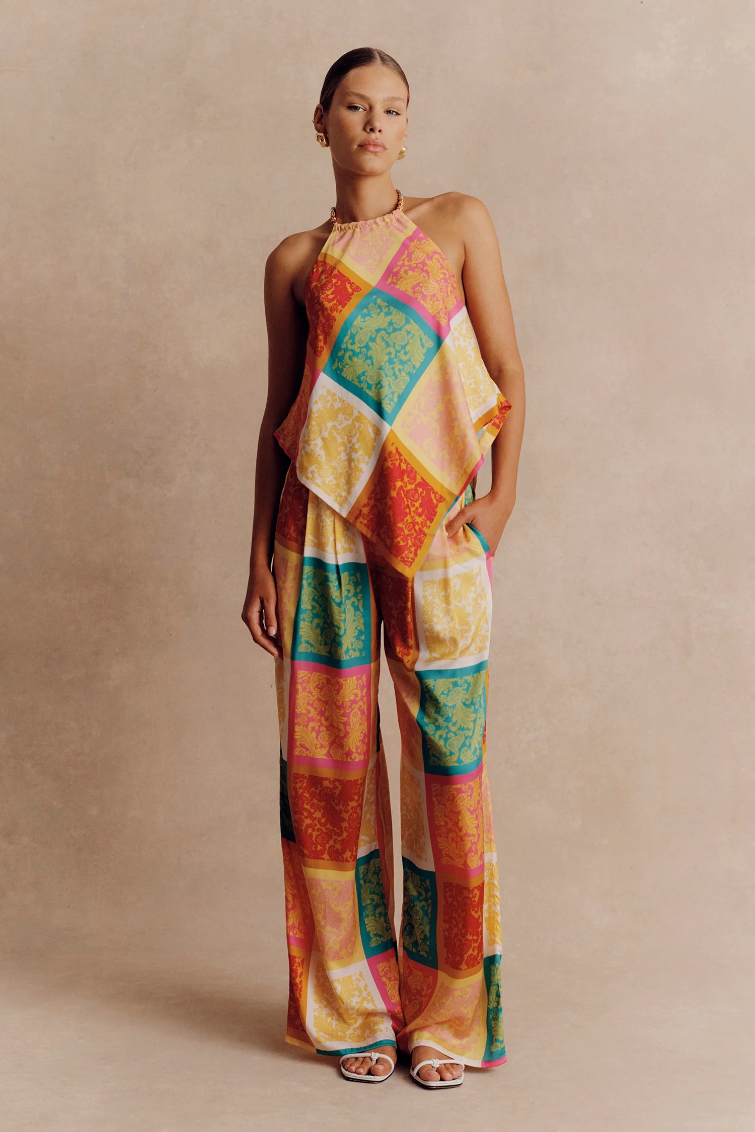Indy Pant Paisley Tile