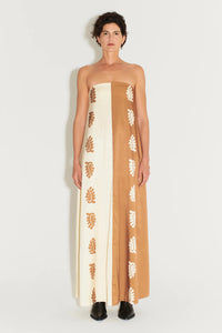 Ikaria Trapeze Dress // Stencil Leaf