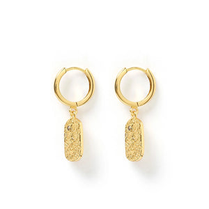 Mendoza Gold Huggie Earring