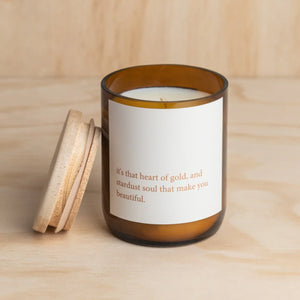 Heartfelt Quote Candle