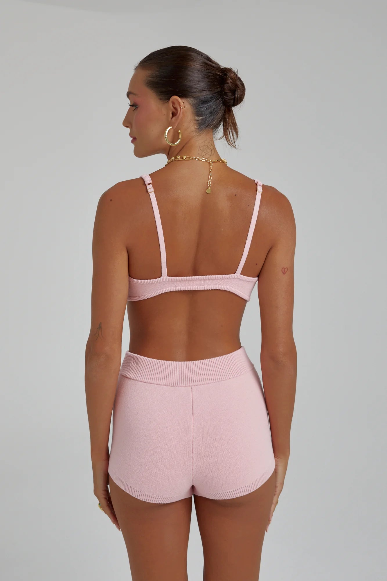 Knit Bralette // Blush