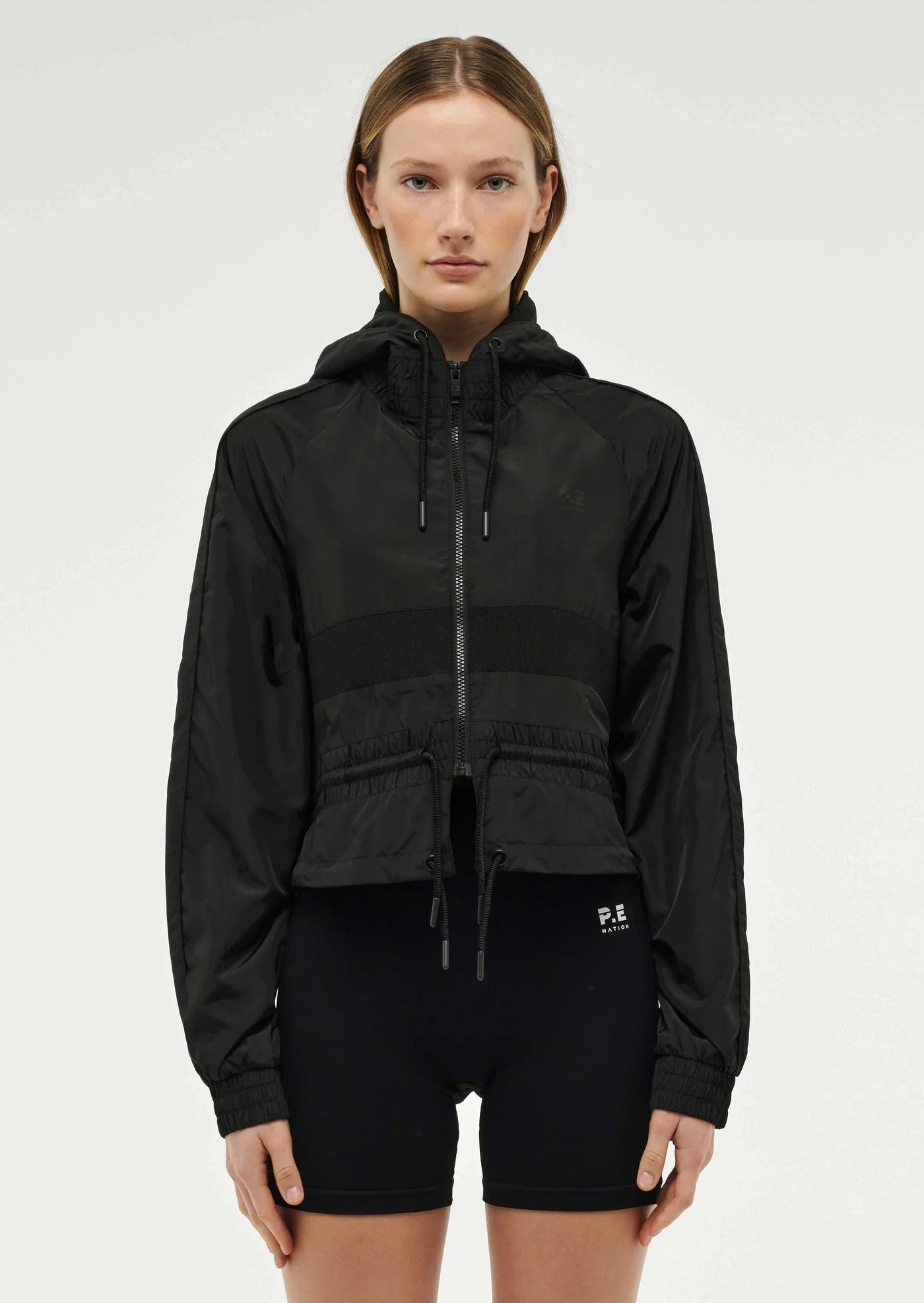 Cropped Man Down Jacket // Black