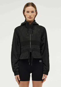 Cropped Man Down Jacket // Black