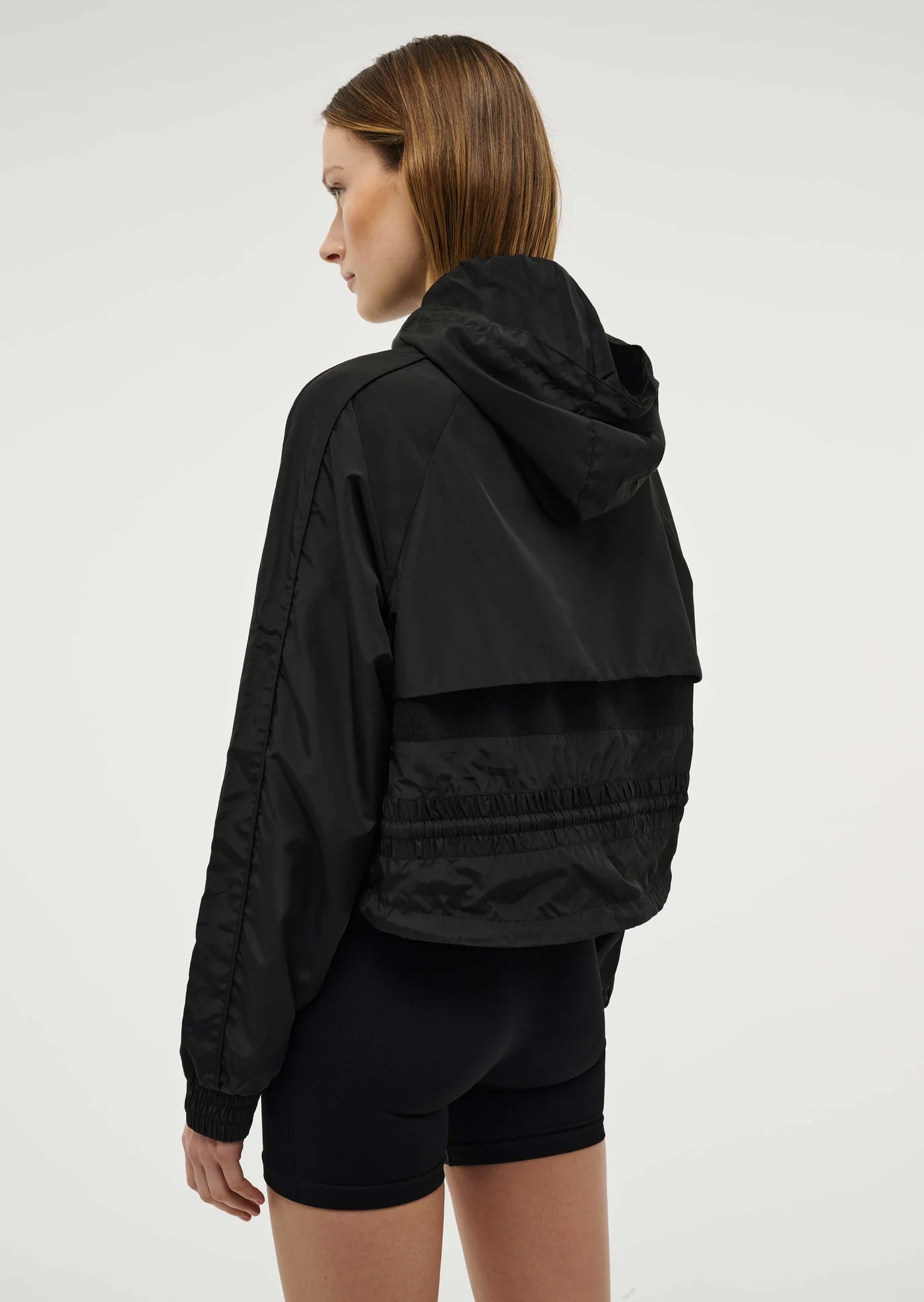 Cropped Man Down Jacket // Black