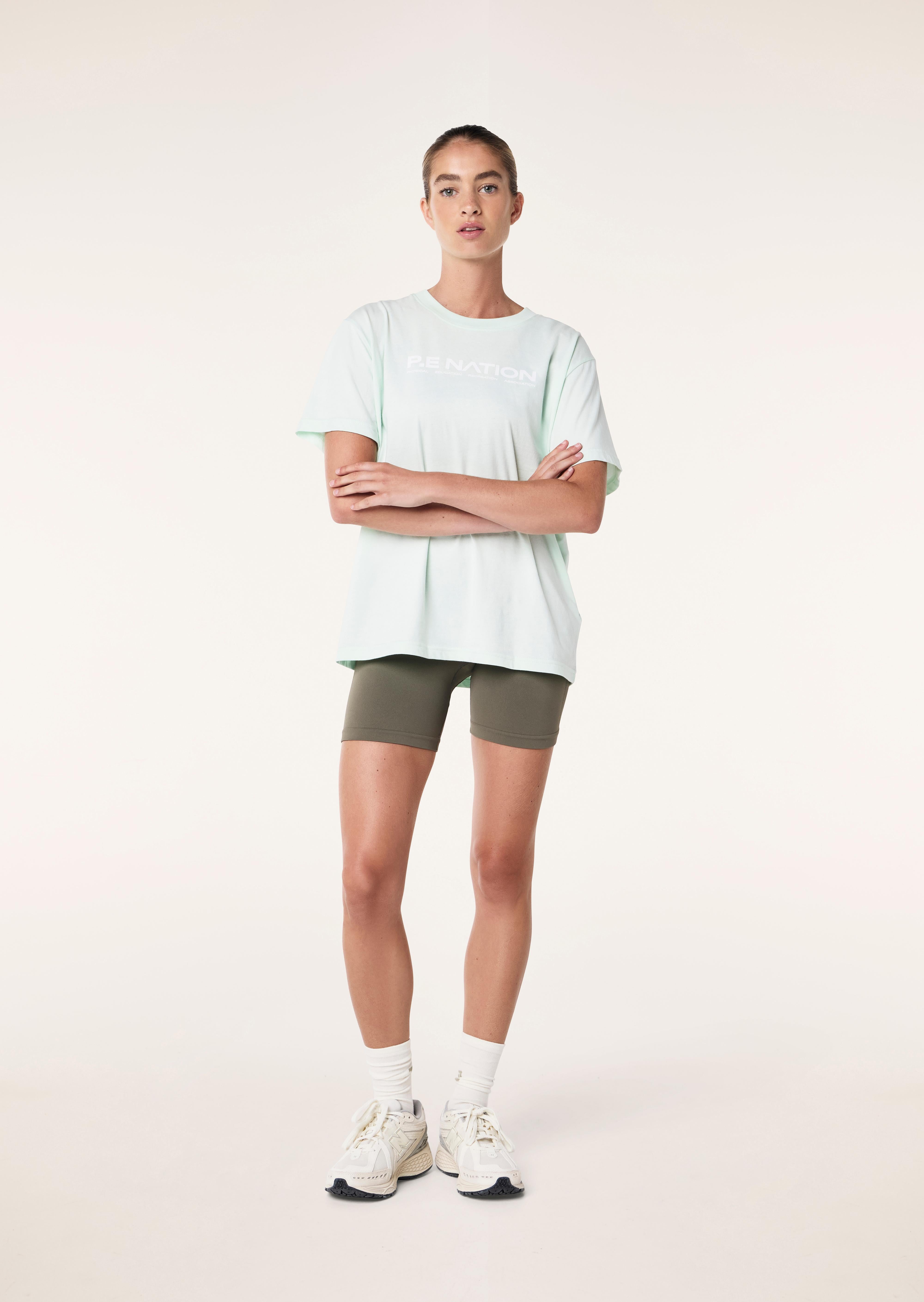 Aero Short Sleeve Tee // Hint of Mint