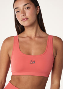 Restore Seamless Scoop Bra // Brick Red