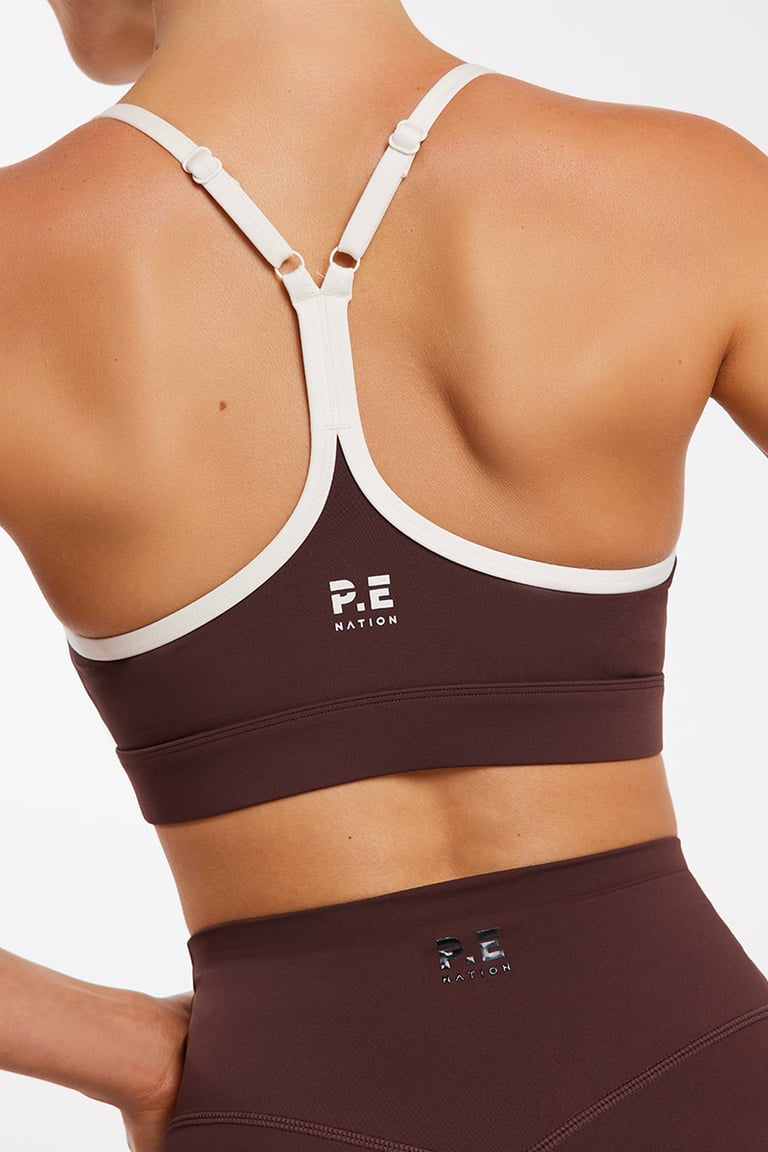 Signature Sports Bra // Mahogany