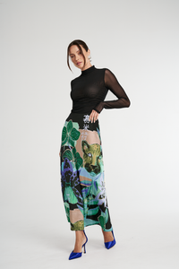 Slip Skirt // Neon Jungle