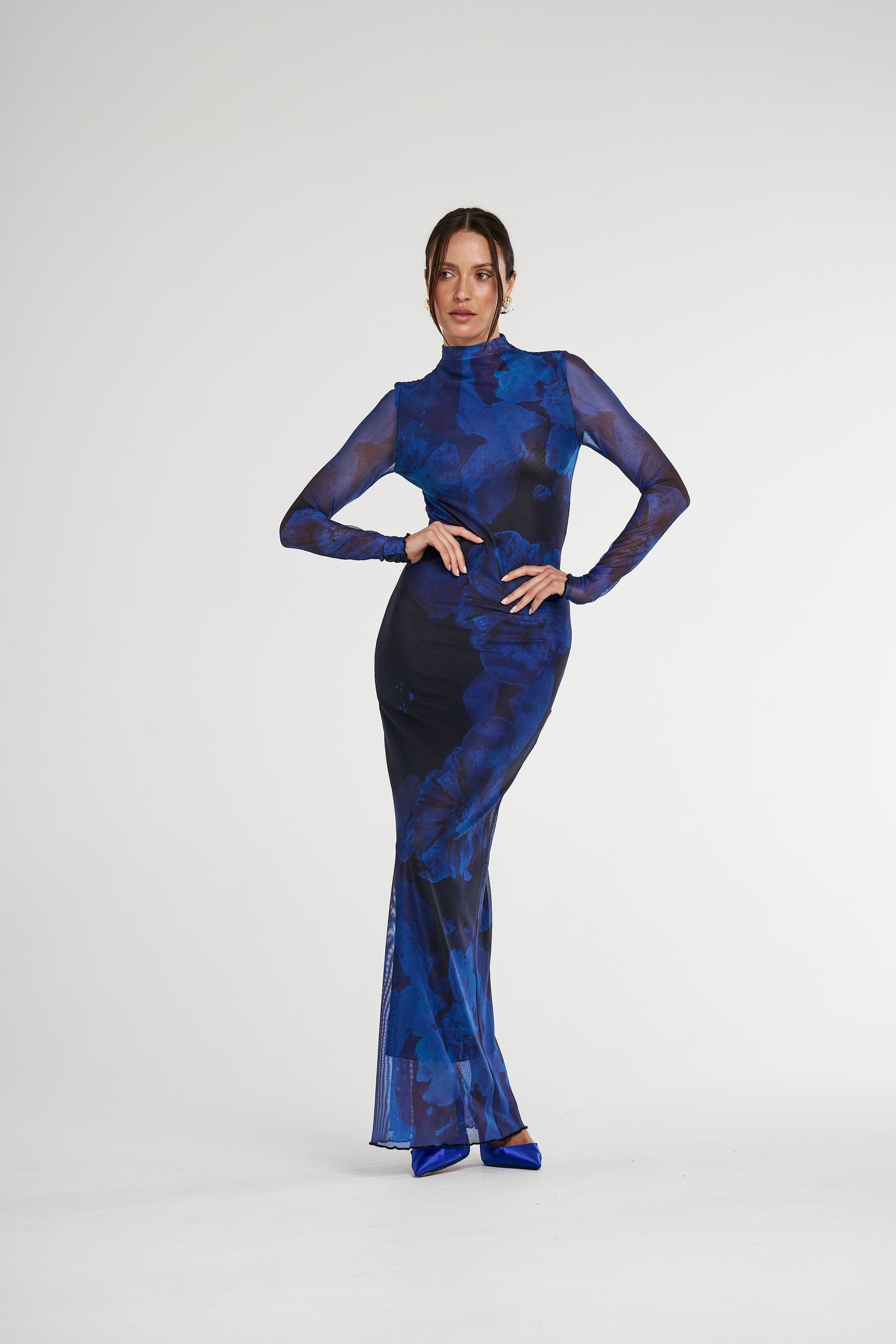 LS Maxi Dress // Dark Lumen