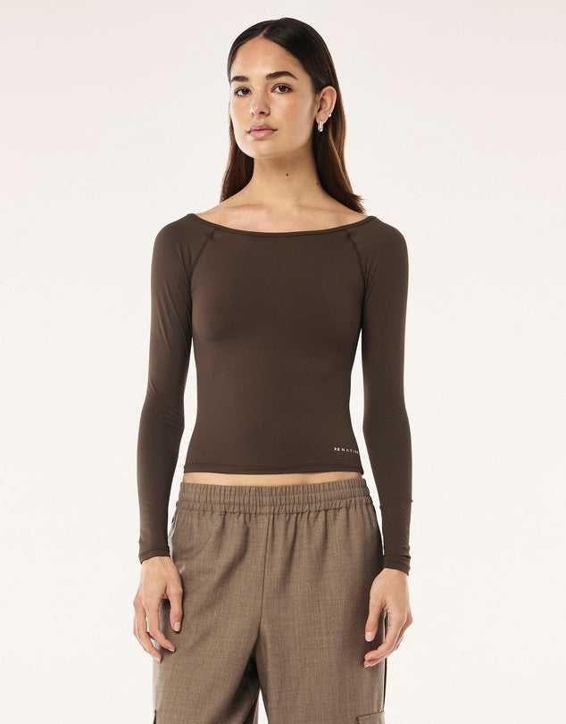 Aura LS Top // Espresso