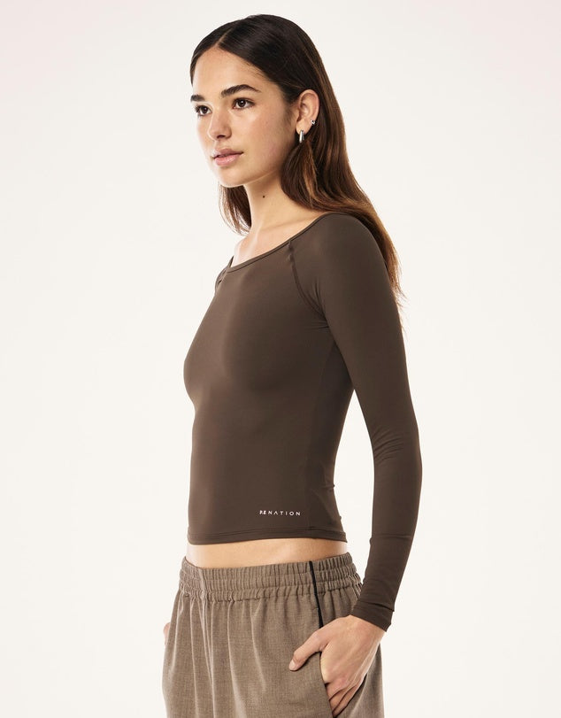 Aura LS Top // Espresso
