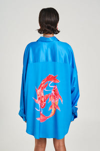 LS OS Shirt // Koi