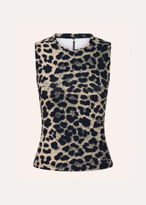 Foundation Muscle Tank // Leopard