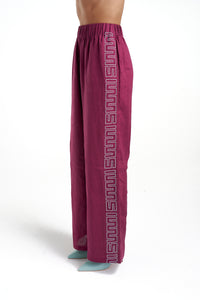 Sig Linen Pant // Plum