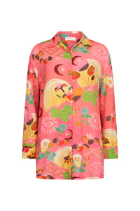 Libertine Shirt Dress // Cayenne