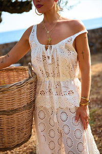 Yaya Lace Cami // Antique White