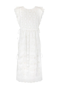 Yaya Lace Kaftan // Antique White