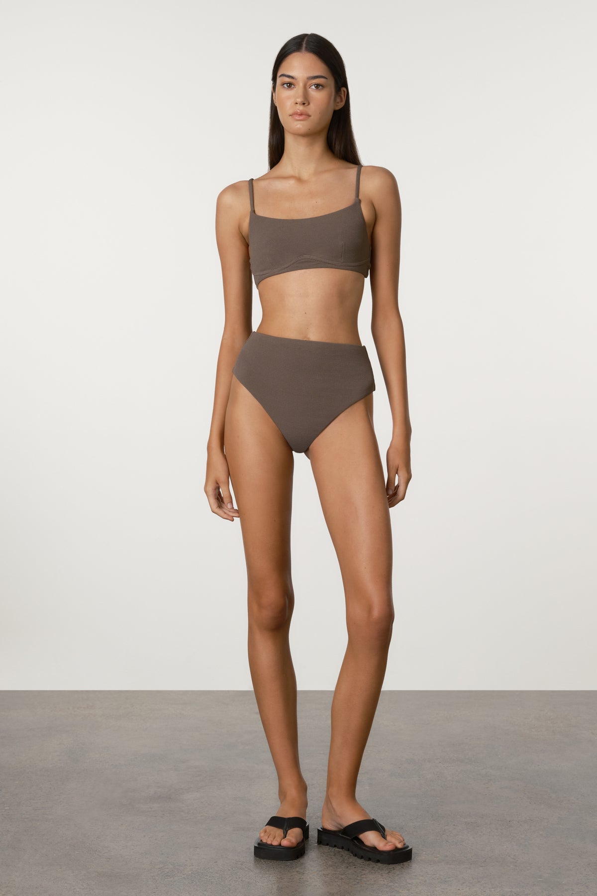 Carob Waffle Bralette