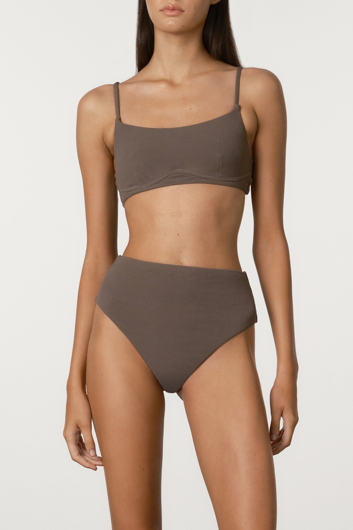 Carob Waffle Bralette